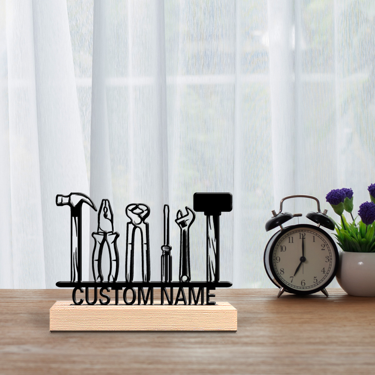 Art Craft Us - 1pc Abstract tool Personalized Text Metal
