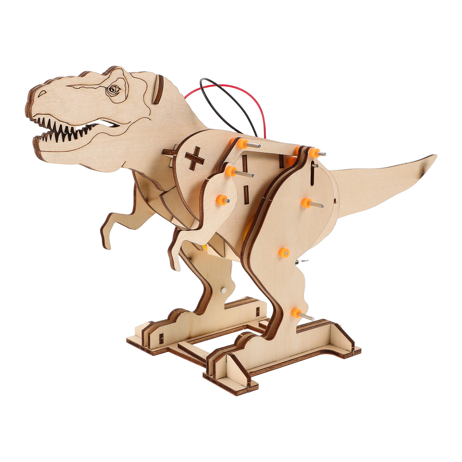 Dinosaur And Craft - Dinosaur Building Kit 3D Wooden Puzzle