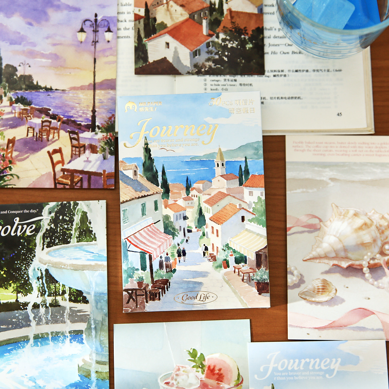 Art Craft Holiday - 30pcs Clear Sky Holiday Series Ins