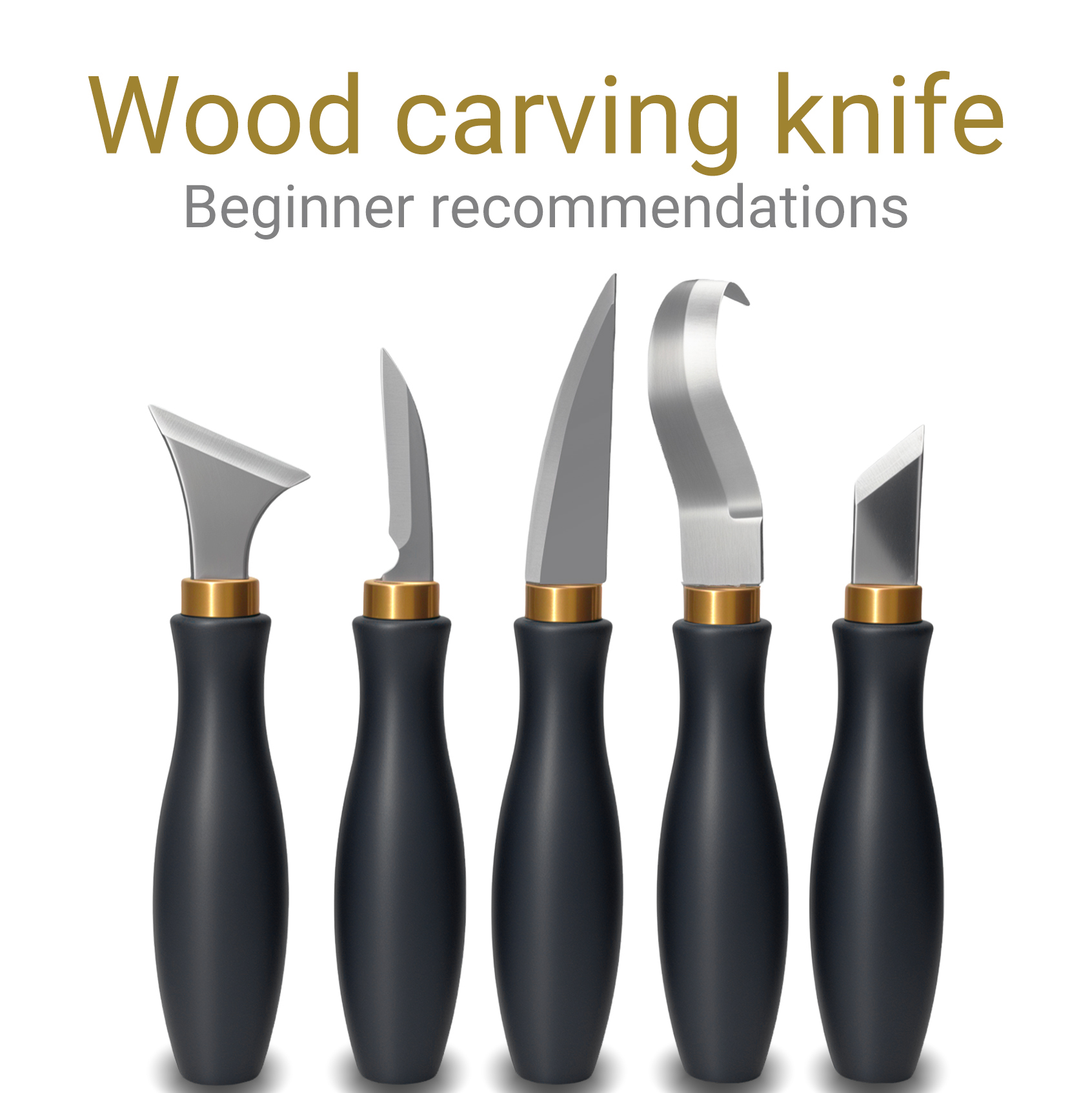 Art Craft Wood - 5pcs wood carving tools for beginners