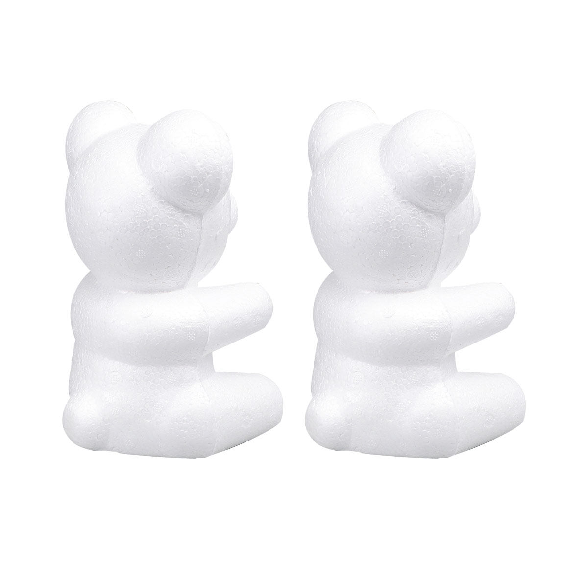 Art Craft Activities For Preschoolers - 2Pcs 15Cm Sitting Foam Bear Craft