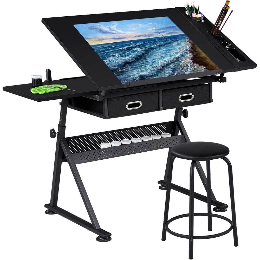 Art Craft Us - Drafting Table for Artists, Height Adjustable