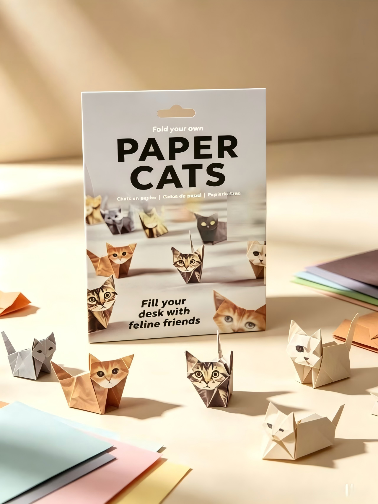 Dinosaur And Craft - DIY Origami Paper Animals Kit, 50Pcs