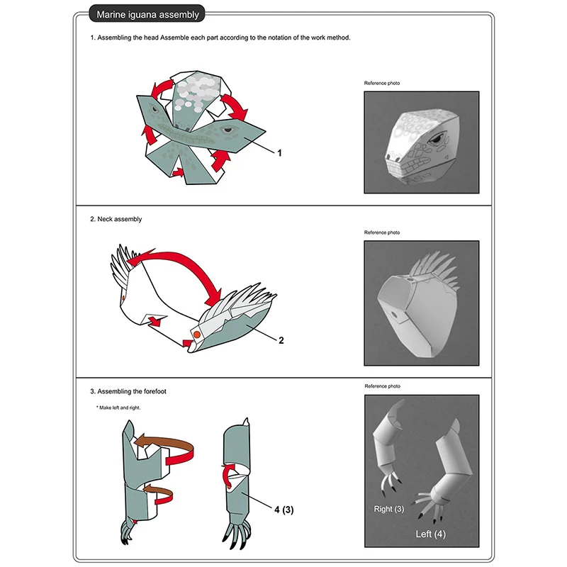 Marine Iguana Origami Art Mini - Art Craft Center recensie en prijs