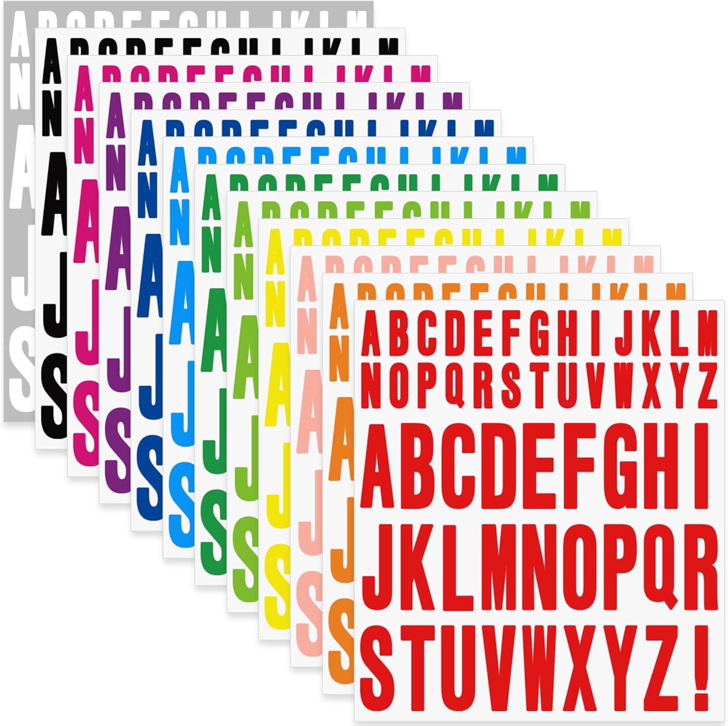 12 sheets 1 inch 2 inch Letter - Art And Craft Letter Z recensie en prijs