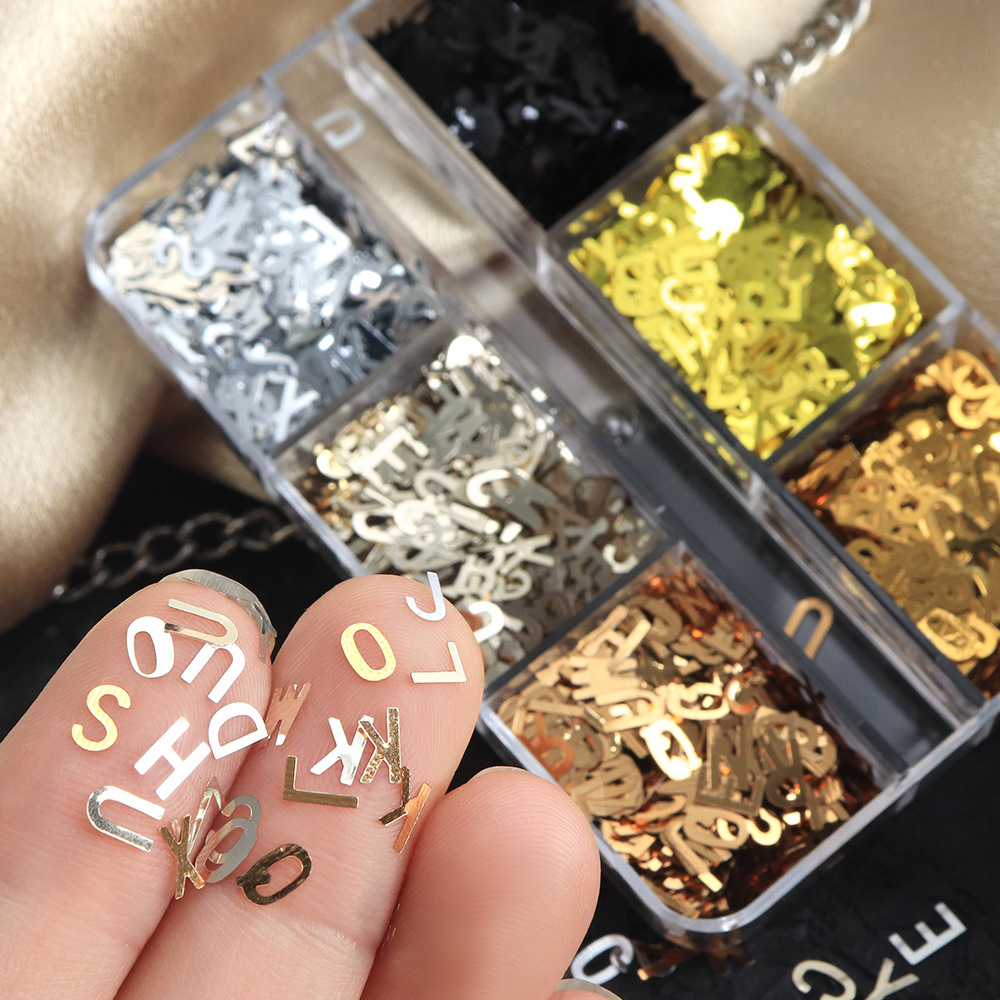 6-Grid Box Metallic Alphabet N - Art And Craft Letter Z recensie en prijs