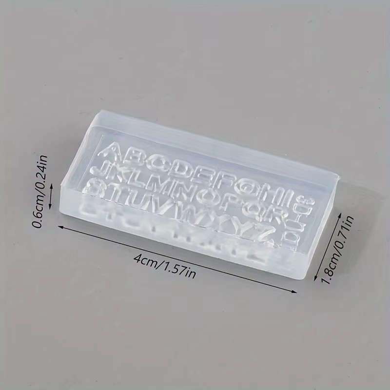 3D Letter Nail Art Silicone Mo - Art And Craft Letter Z recensie en prijs