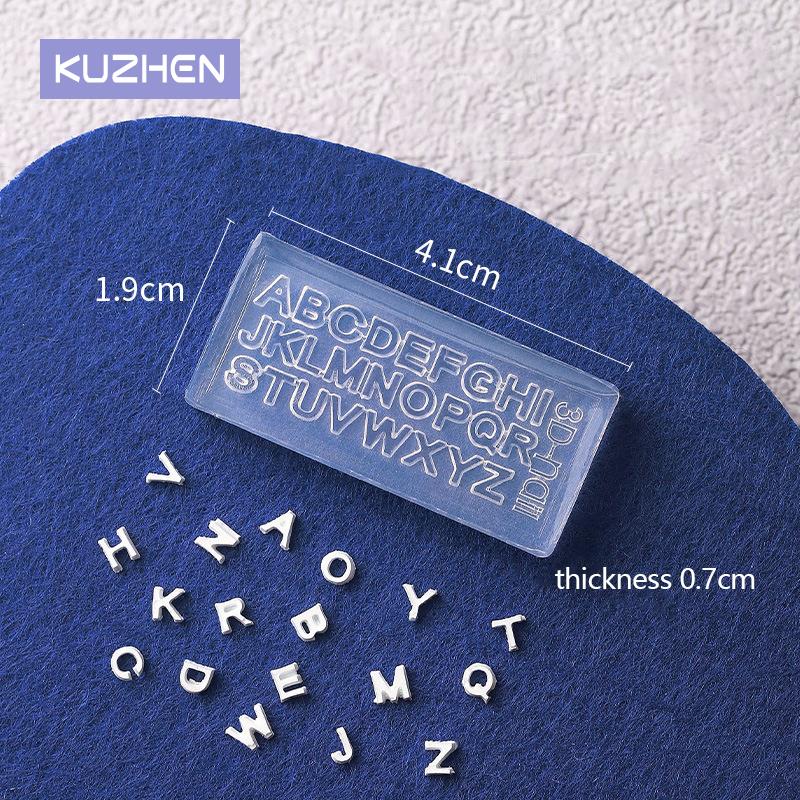 A-Z Letters Nail Art Silicone  - Art And Craft Letter Z recensie en prijs