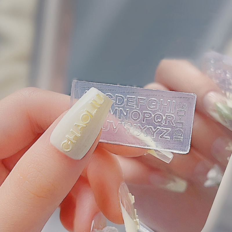 A-Z Letters Nail Art Silicone  - Art And Craft Letter Z recensie en prijs