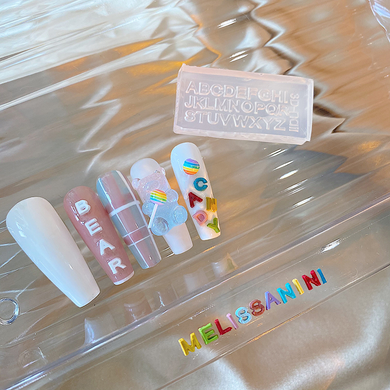A-Z Letters Nail Art Silicone  - Art And Craft Letter Z recensie en prijs