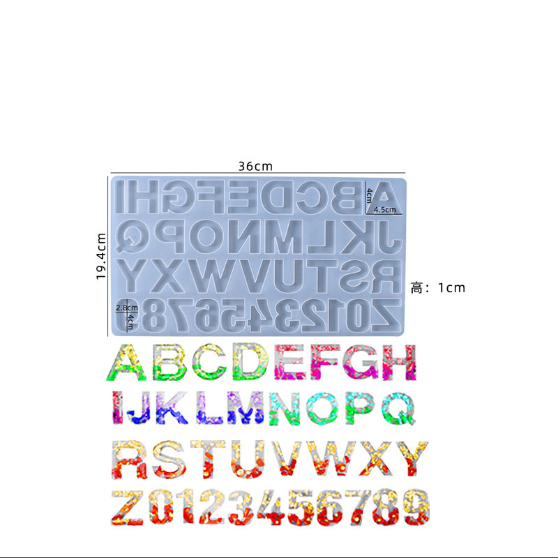 Uppercase Letter Silicone Mold - Art And Craft Letter Z recensie en prijs
