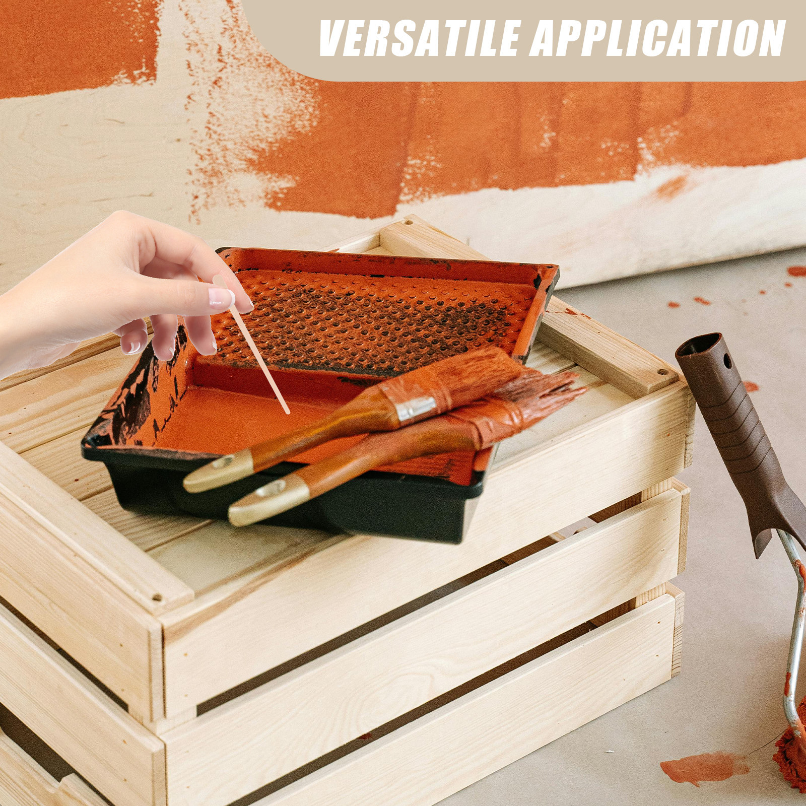 400Pcs Wooden Paint Stirrer St - Art Craft And Design recensie en prijs