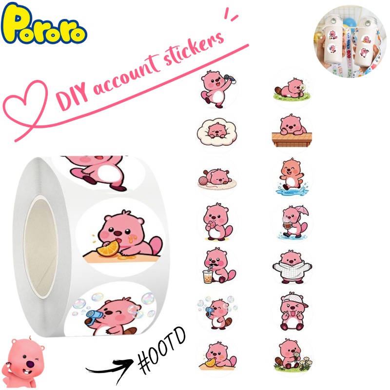 500Pcs Cute Loopy Stickers, Ca - Art Craft Items recensie en prijs