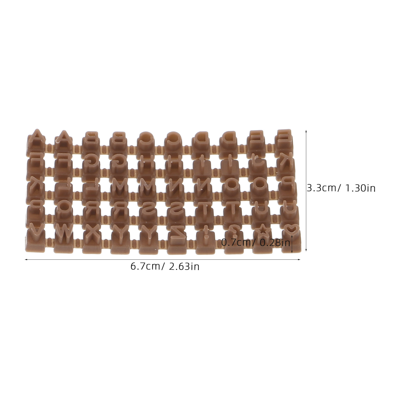2Sets Clay Alphabet Stamp Mold - Air Dry Clay recensie en prijs