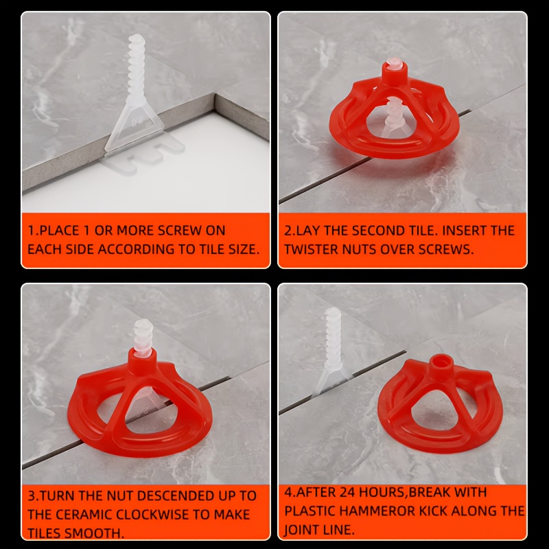 Tile Leveling System Base Plat - Mosaic Tile Supply recensie en prijs