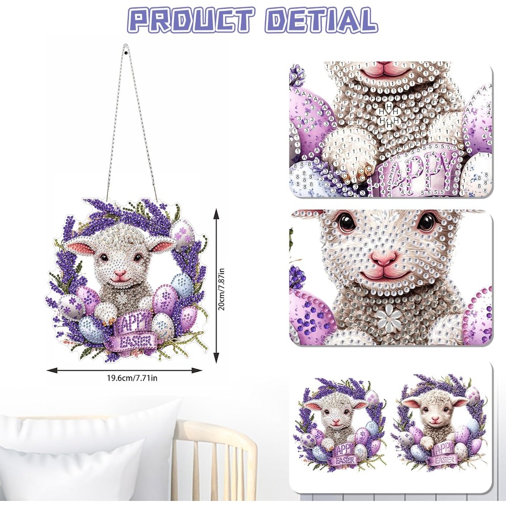 Easter DIY Diamond Painting Ki - Art Craft Holiday recensie en prijs