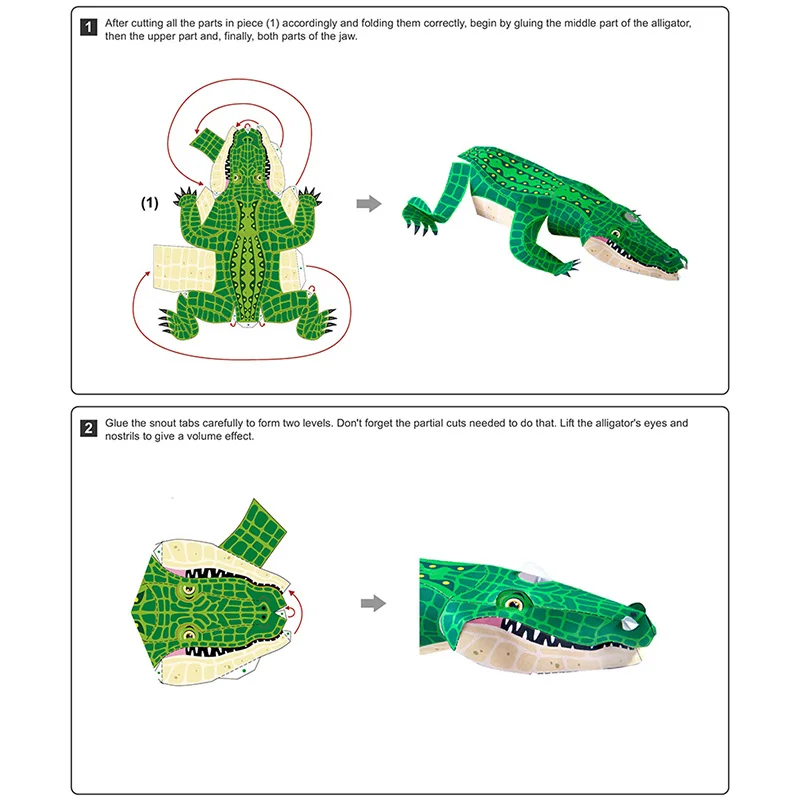 Alligator Crocodile Folding Or - Art Craft Center recensie en prijs