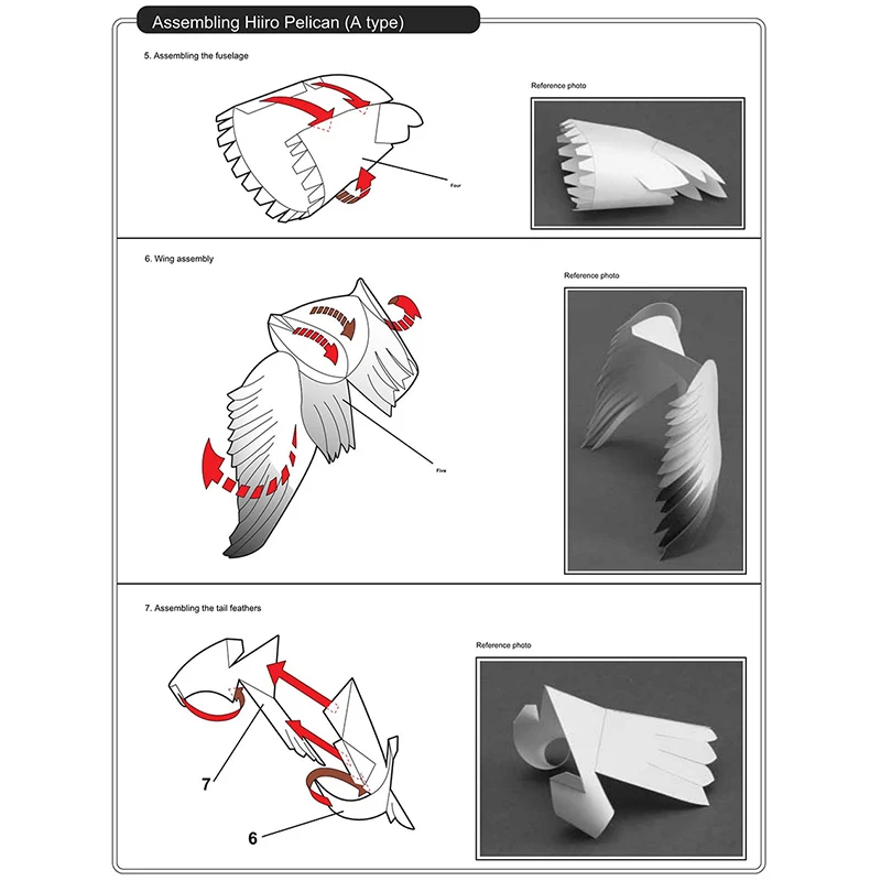 Dalmatian Pelican Origami Art  - Art Craft Center recensie en prijs