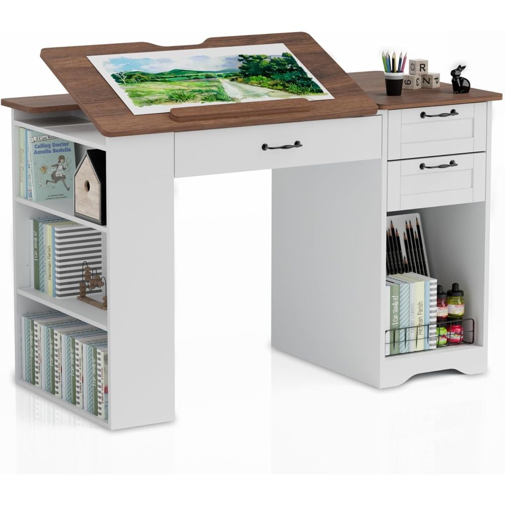 Drating Table with Storage Cab - Art & Craft Paper For Kids recensie en prijs