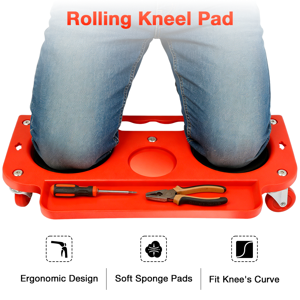 Rolling Knee Pad Slide With Wh - Mosaic Tile Supply recensie en prijs