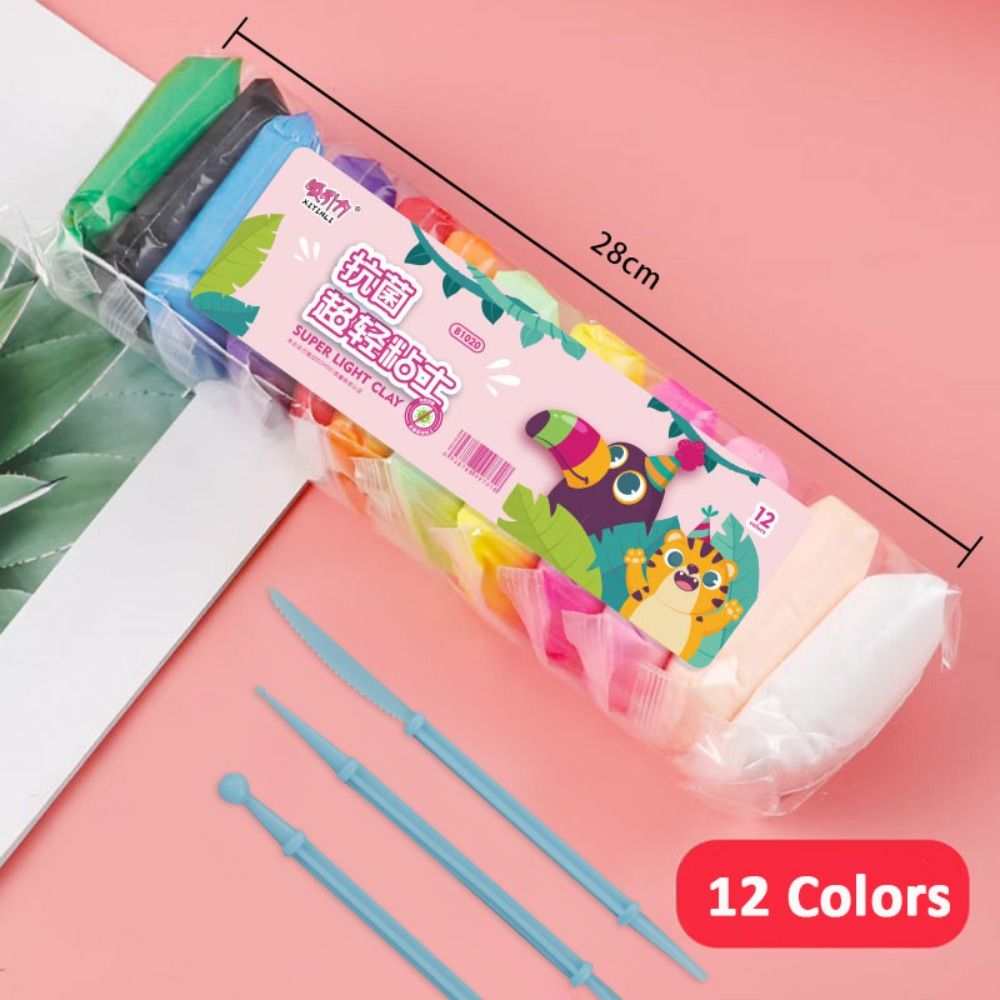 12/24/36pcs New Ultra-Light Pl - Air Dry Clay recensie en prijs