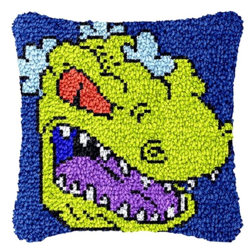 Dinosaur Latch Hook Pillow Kit - Dinosaur And Craft recensie en prijs
