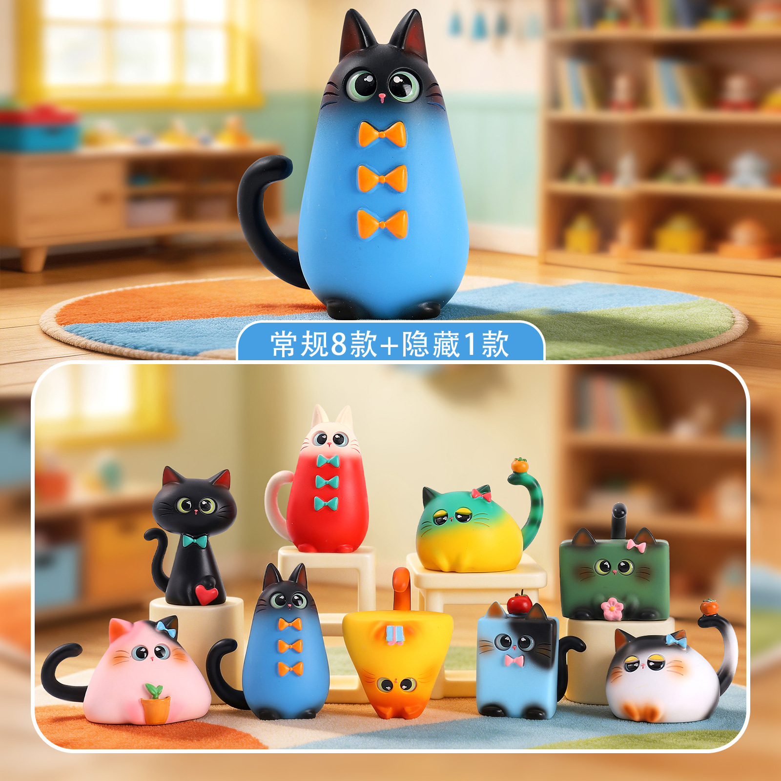 Blind Box Cat Figurine Resin C - Art Craft Items recensie en prijs