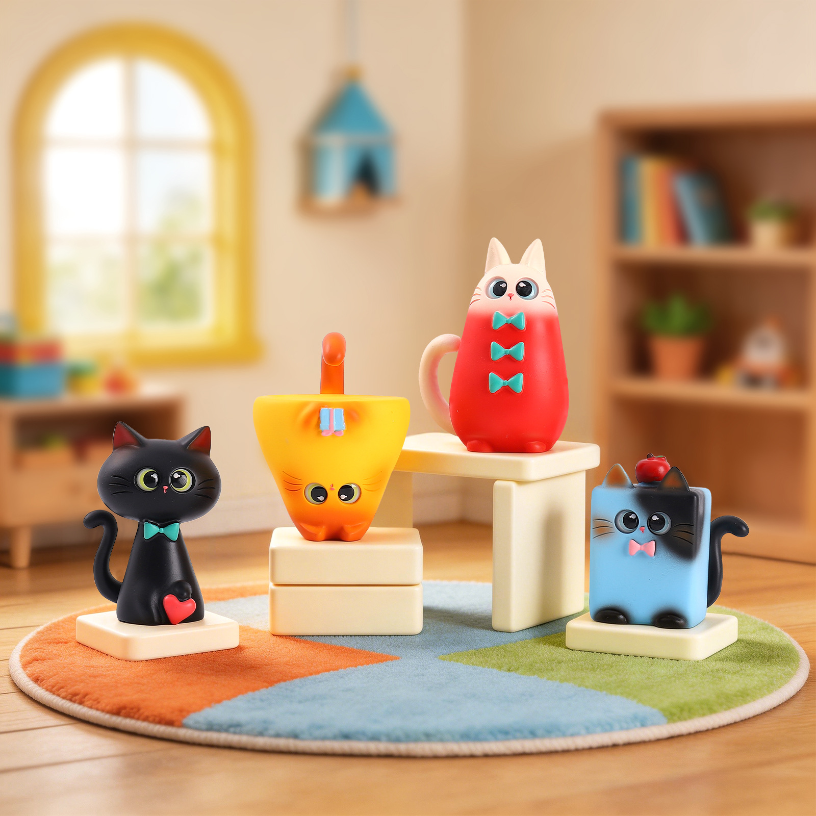 Blind Box Cat Figurine Resin C - Art Craft Items recensie en prijs