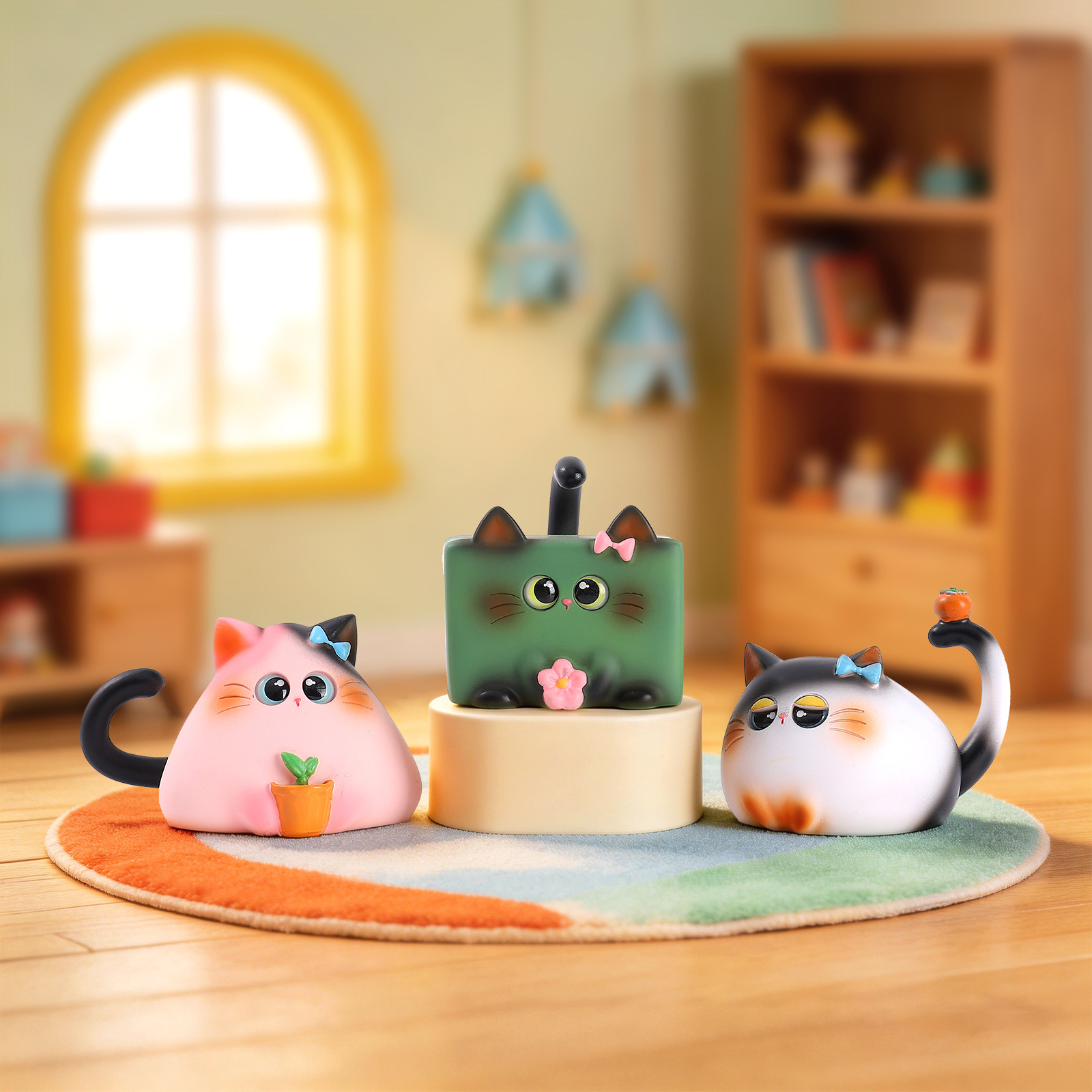 Blind Box Cat Figurine Resin C - Art Craft Items recensie en prijs