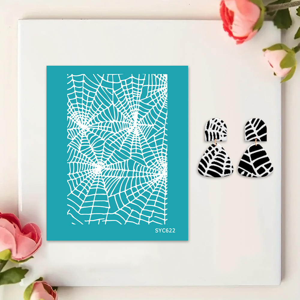 Polymer Clay Silk Screen Stenc - Silk Screen Printing recensie en prijs