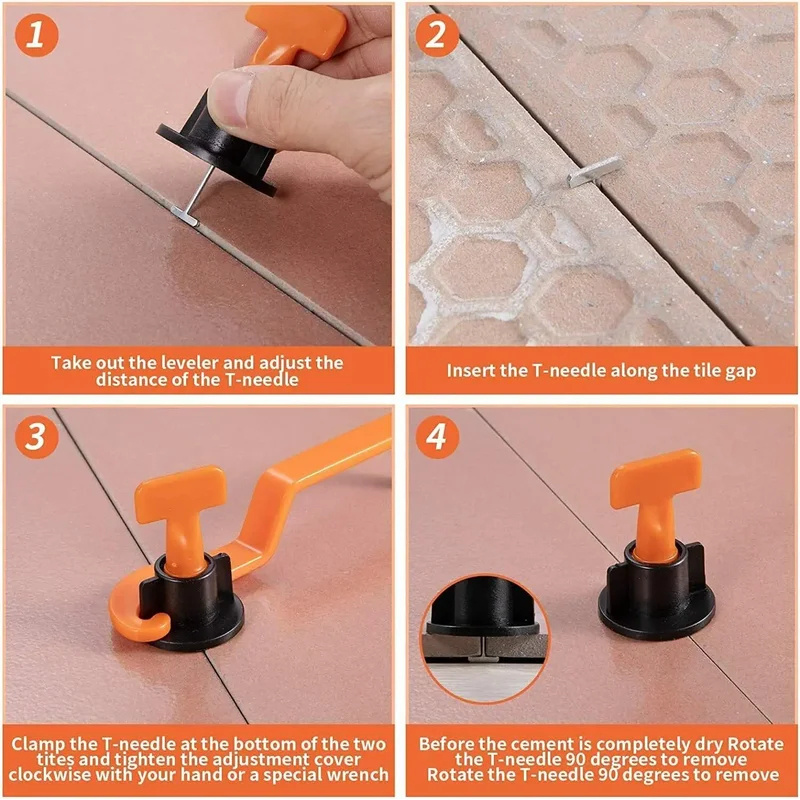 51-204Pcs Floor Tile Leveling  - Mosaic Tile Supply recensie en prijs