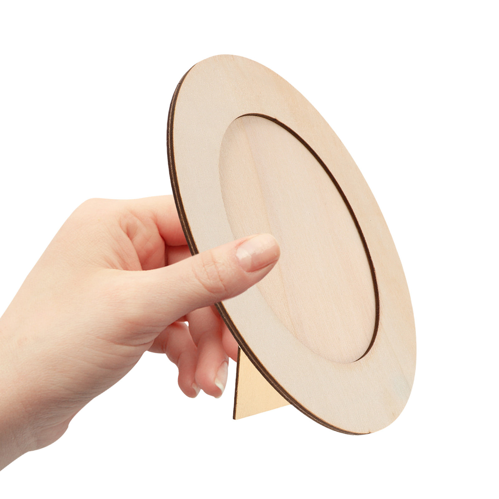 Unfinished Oval Wooden Picture - Art Craft Activities For Preschoolers recensie en prijs