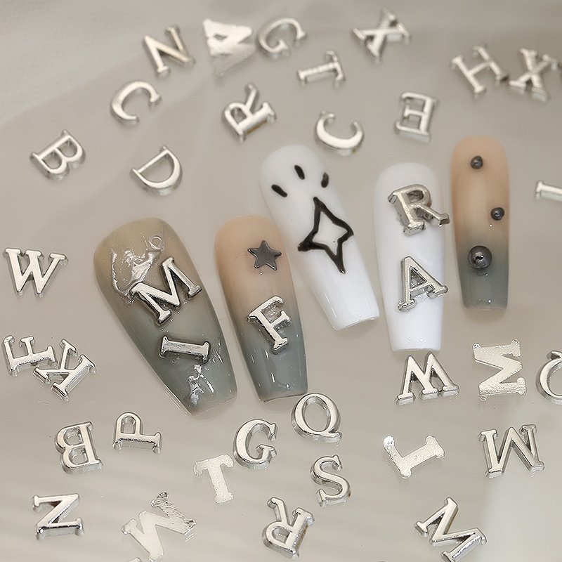 26Pcs 3D Silver Alphabet A-Z E - Art And Craft Letter Z recensie en prijs
