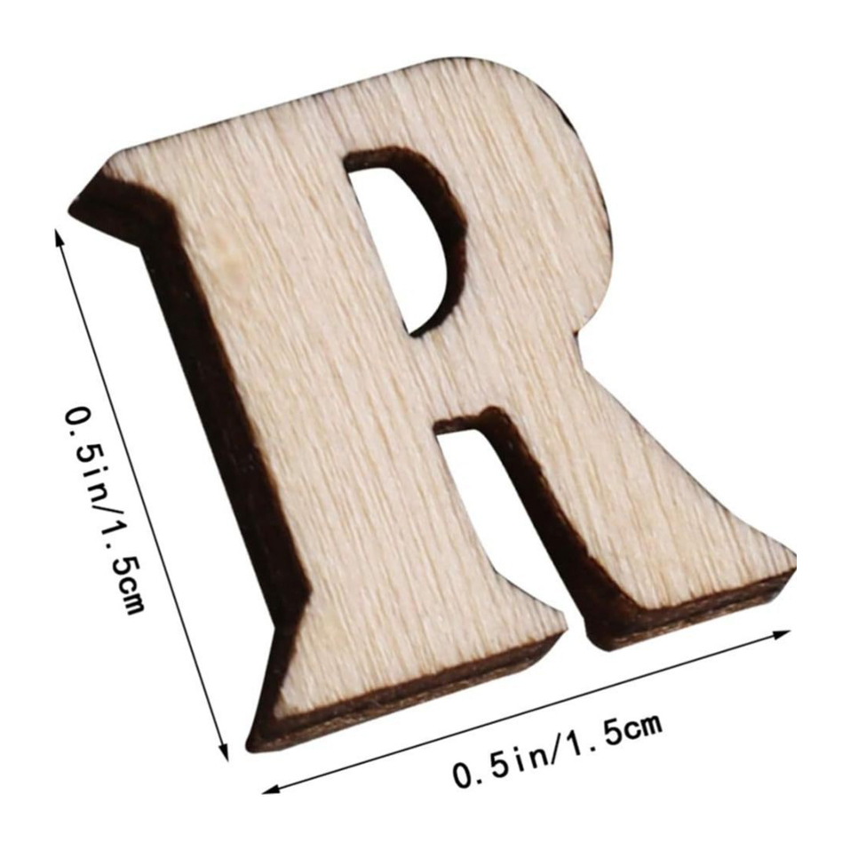 100/200/400PCS Mini Unfinished - Art And Craft Letter Z recensie en prijs