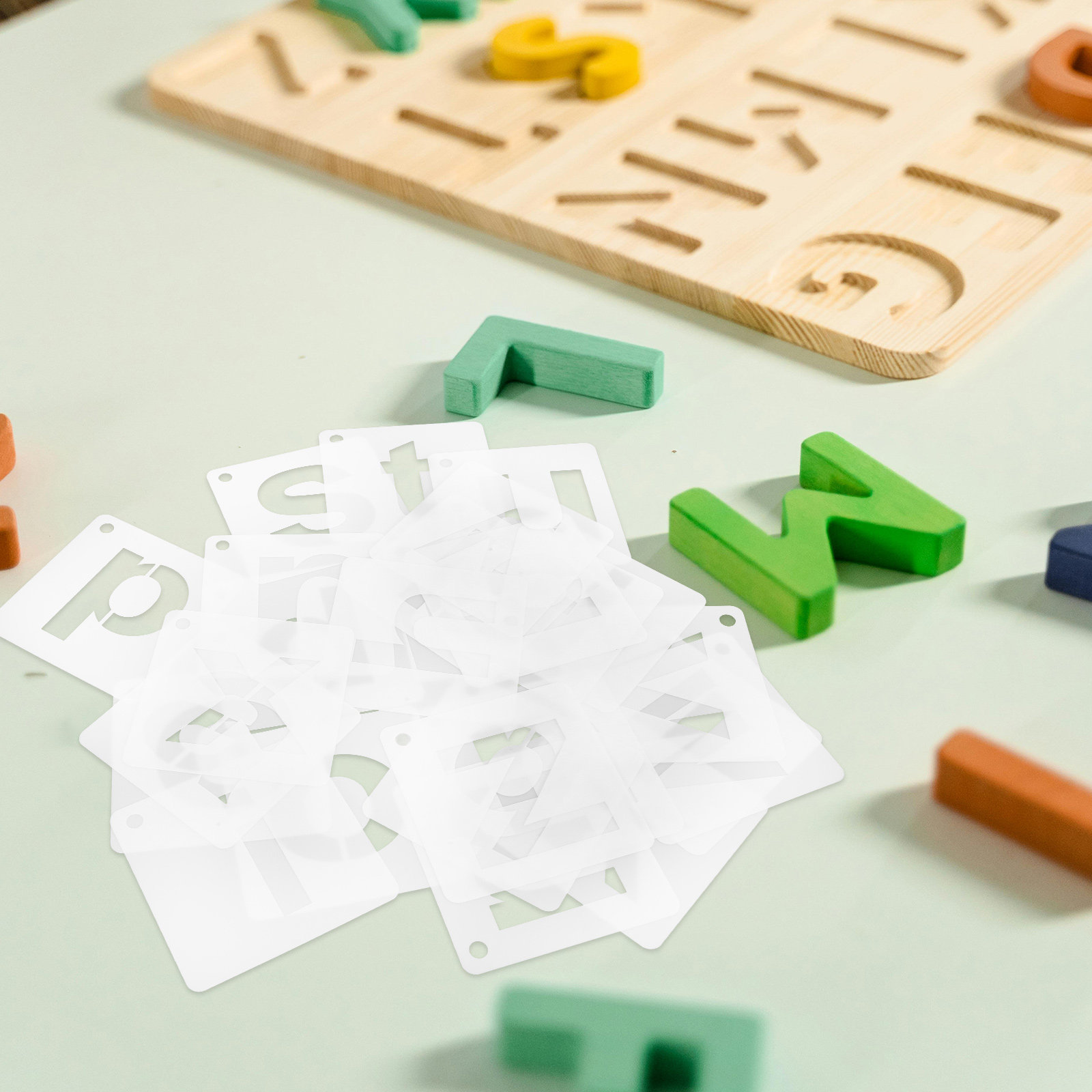 1Set Reusable Plastic A-Z Sten - Art And Craft Letter Z recensie en prijs