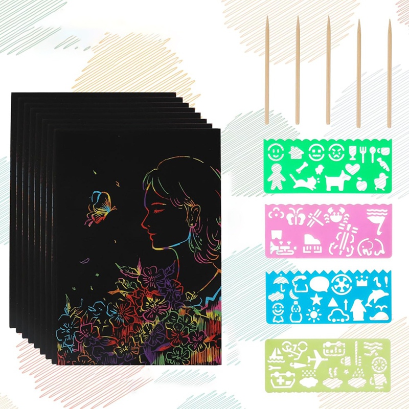 Scratch Paper Art Set, Black C - Art Craft Us recensie en prijs