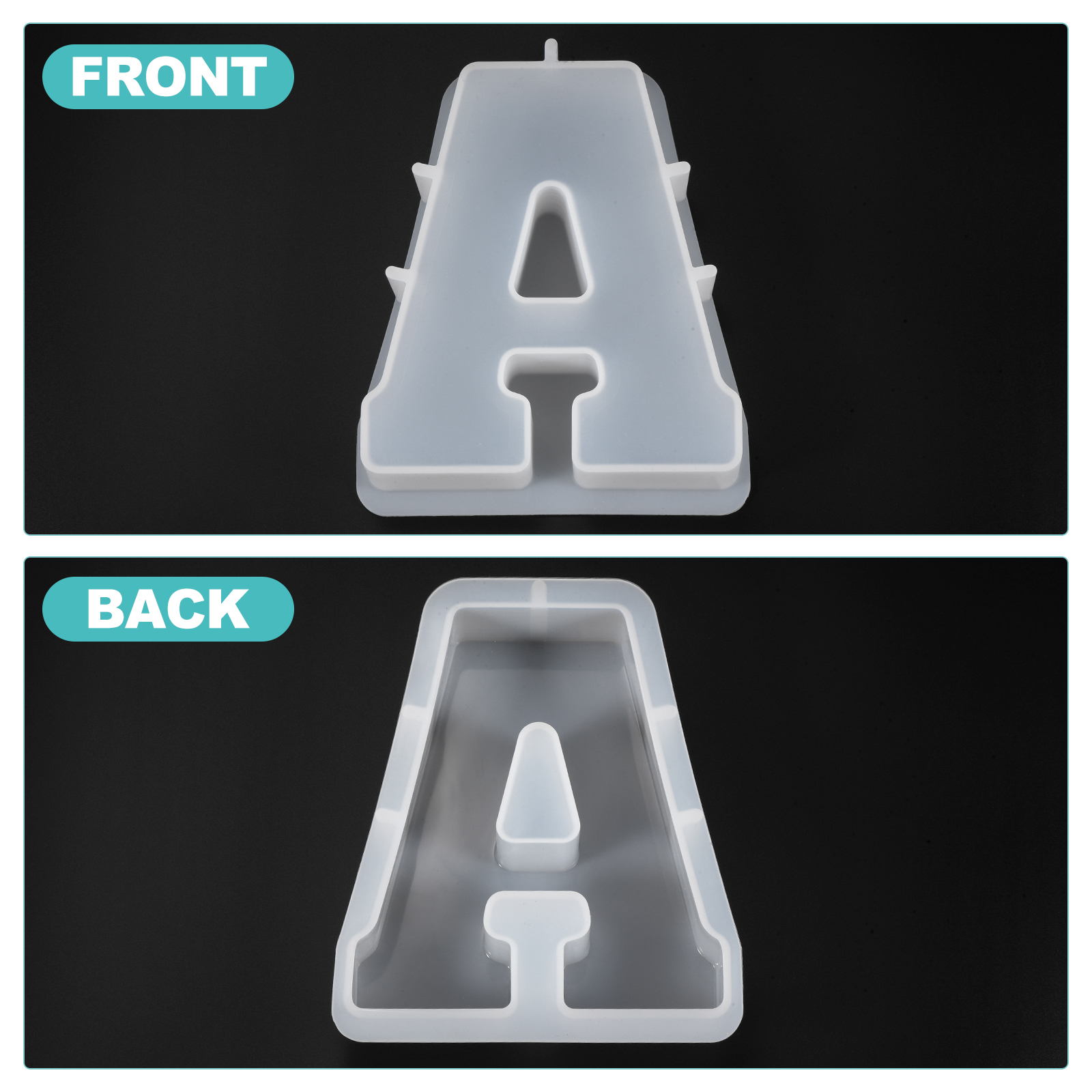 26Pcs Large Letter Resin Mold  - Art And Craft Letter Z recensie en prijs
