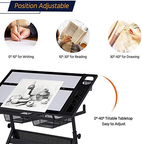 Drafting Table w/Stool Height  - Art Craft Wood recensie en prijs