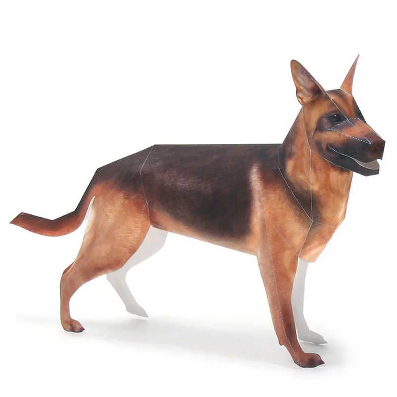 German Shepherd Dog Origami Ar - Art Craft Center recensie en prijs