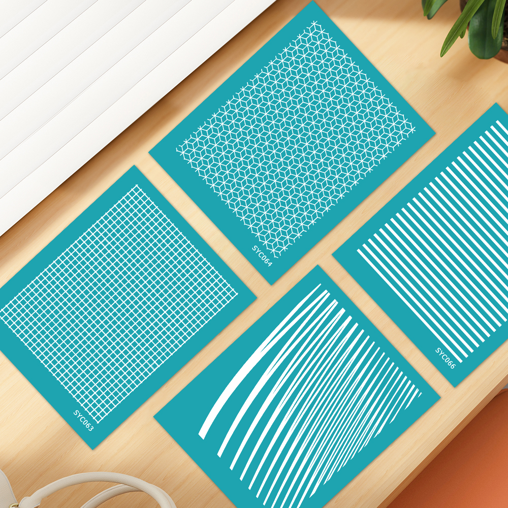 Grid Pattern,Honeycomb Pattern - Silk Screen Printing recensie en prijs