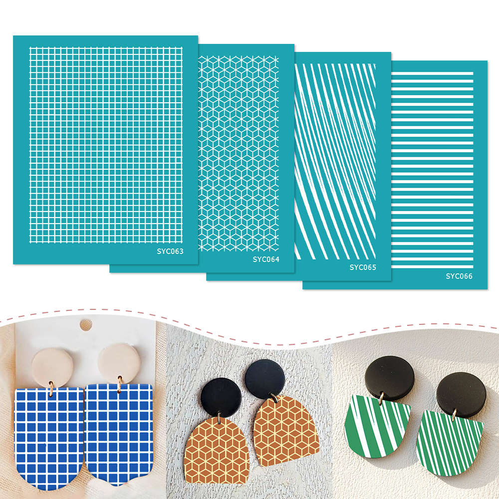 Grid Pattern,Honeycomb Pattern - Silk Screen Printing recensie en prijs