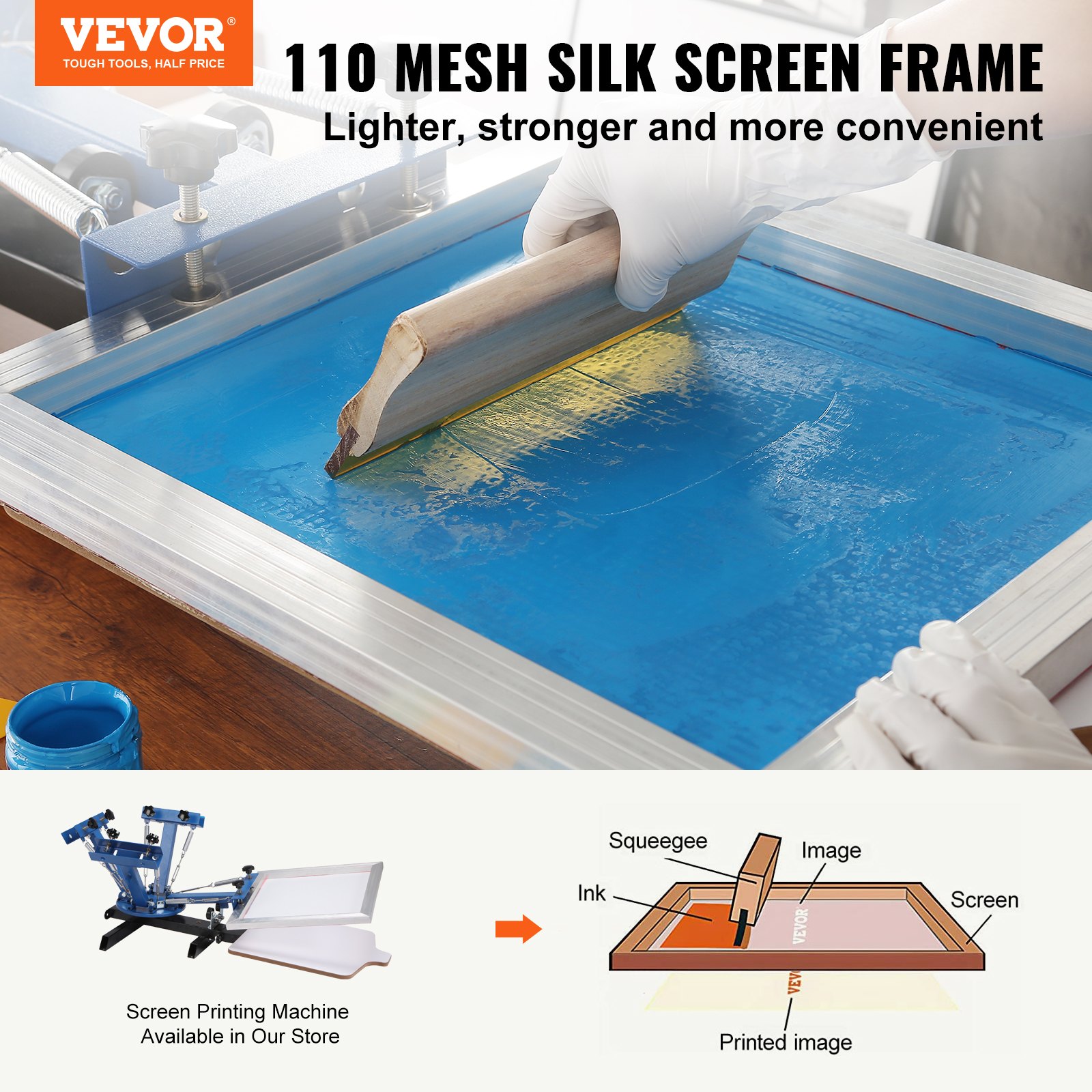 Screen Printing Kit, 3 PCS Alu - Silk Screen Printing recensie en prijs