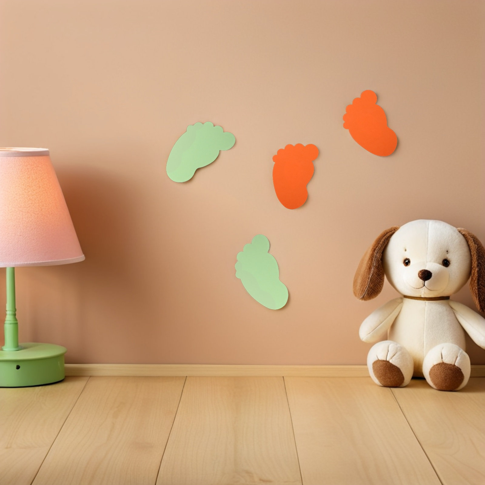 90Pcs Colorful Footprint Shape - Art Craft Diy recensie en prijs