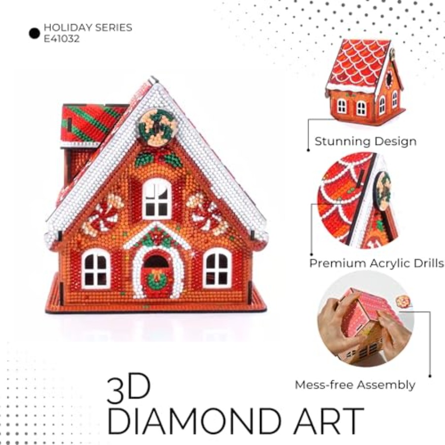 HYGGE 3D Diamond Painting Kit  - Art Craft Holiday recensie en prijs