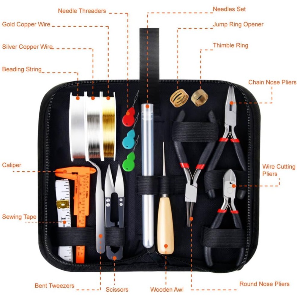 Jewelry Making Supplies Kit wi - Art Craft Wire recensie en prijs