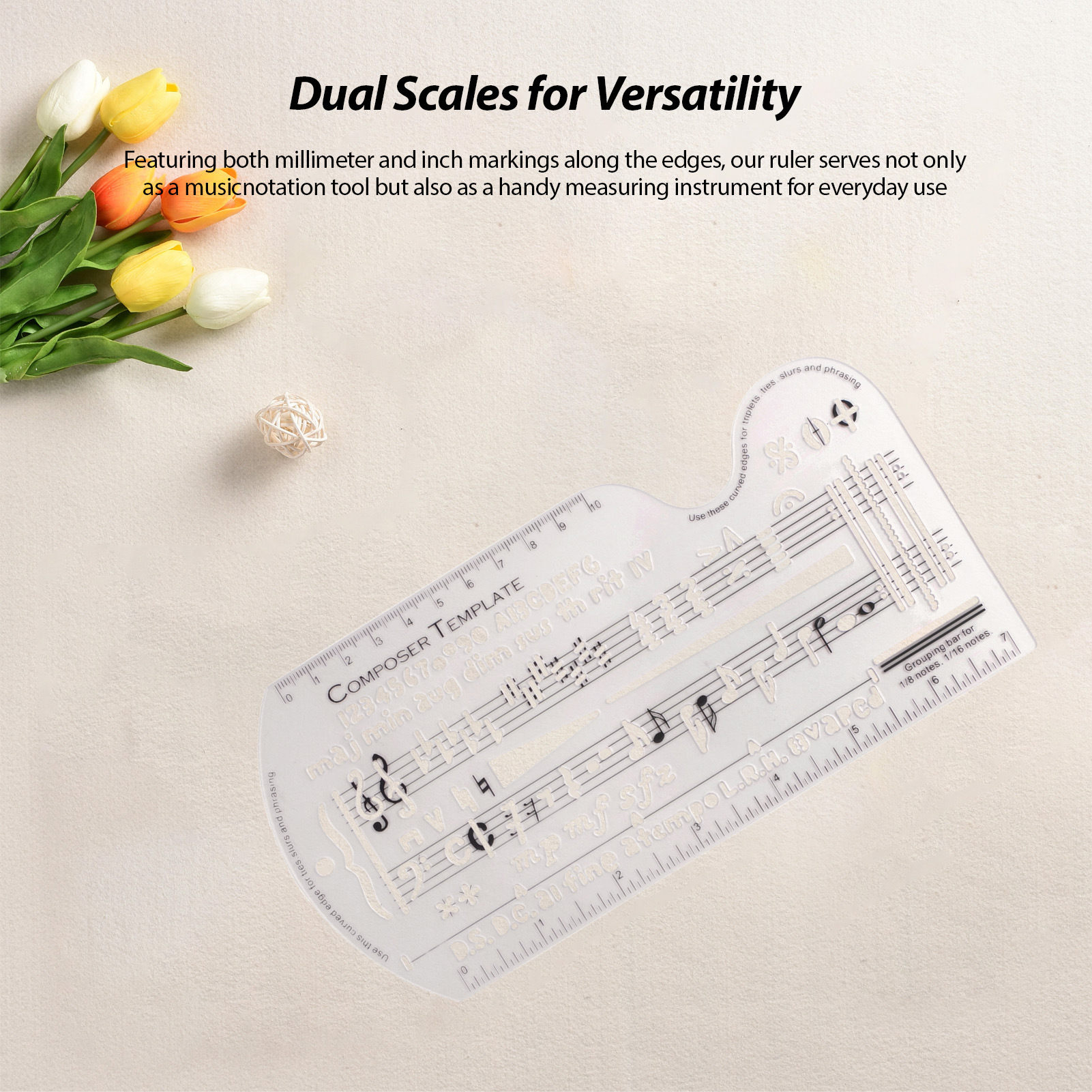 Composer Template Sheet Music  - Silk Screen Printing recensie en prijs