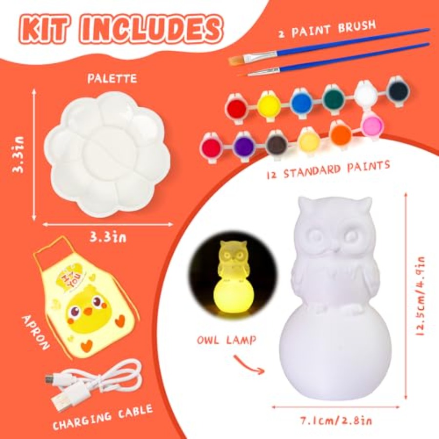 Paint Your Own Lamp Kit, Arts  - Art Craft Diy recensie en prijs