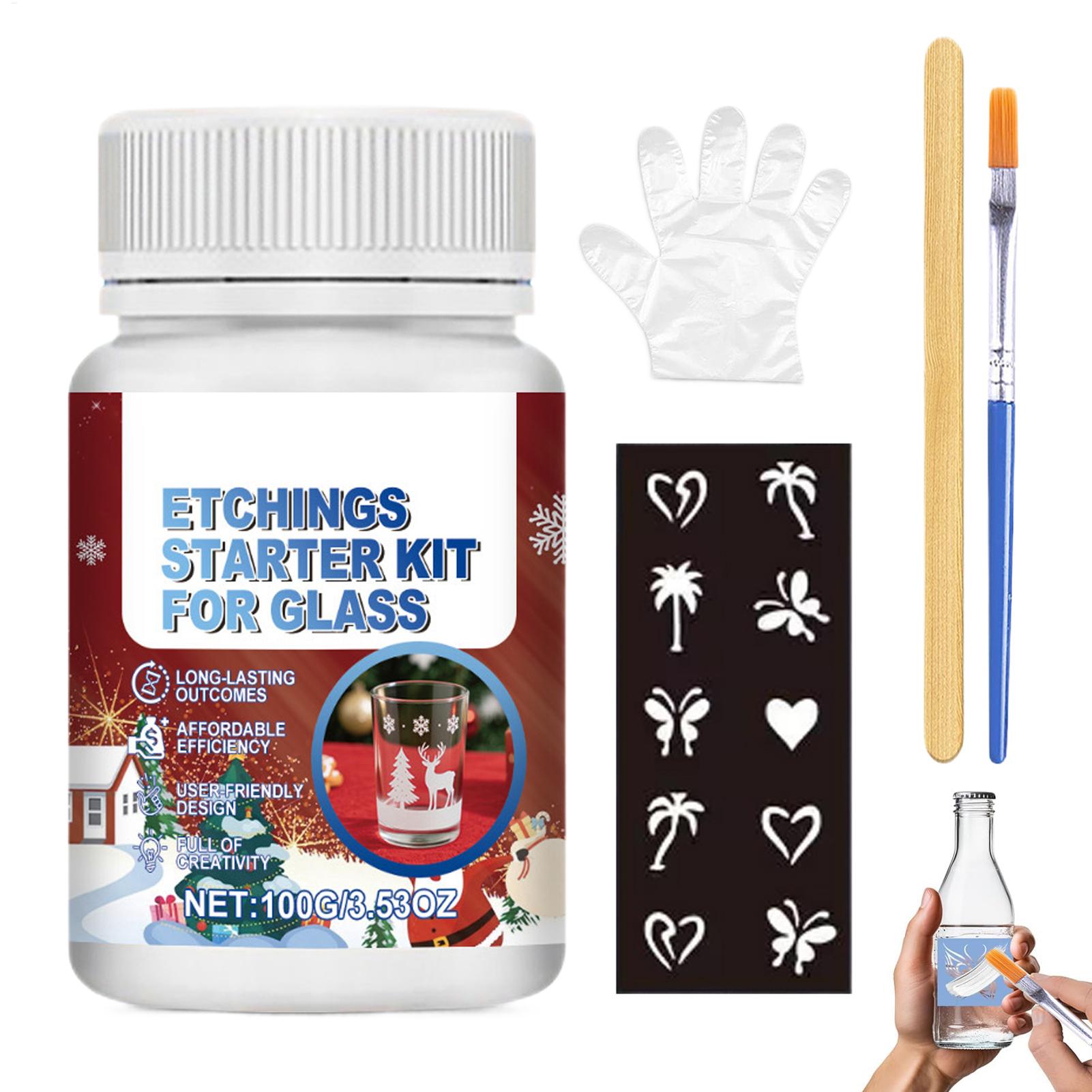 Glass Etching Kit Glass Etch S - Art Craft And Design recensie en prijs