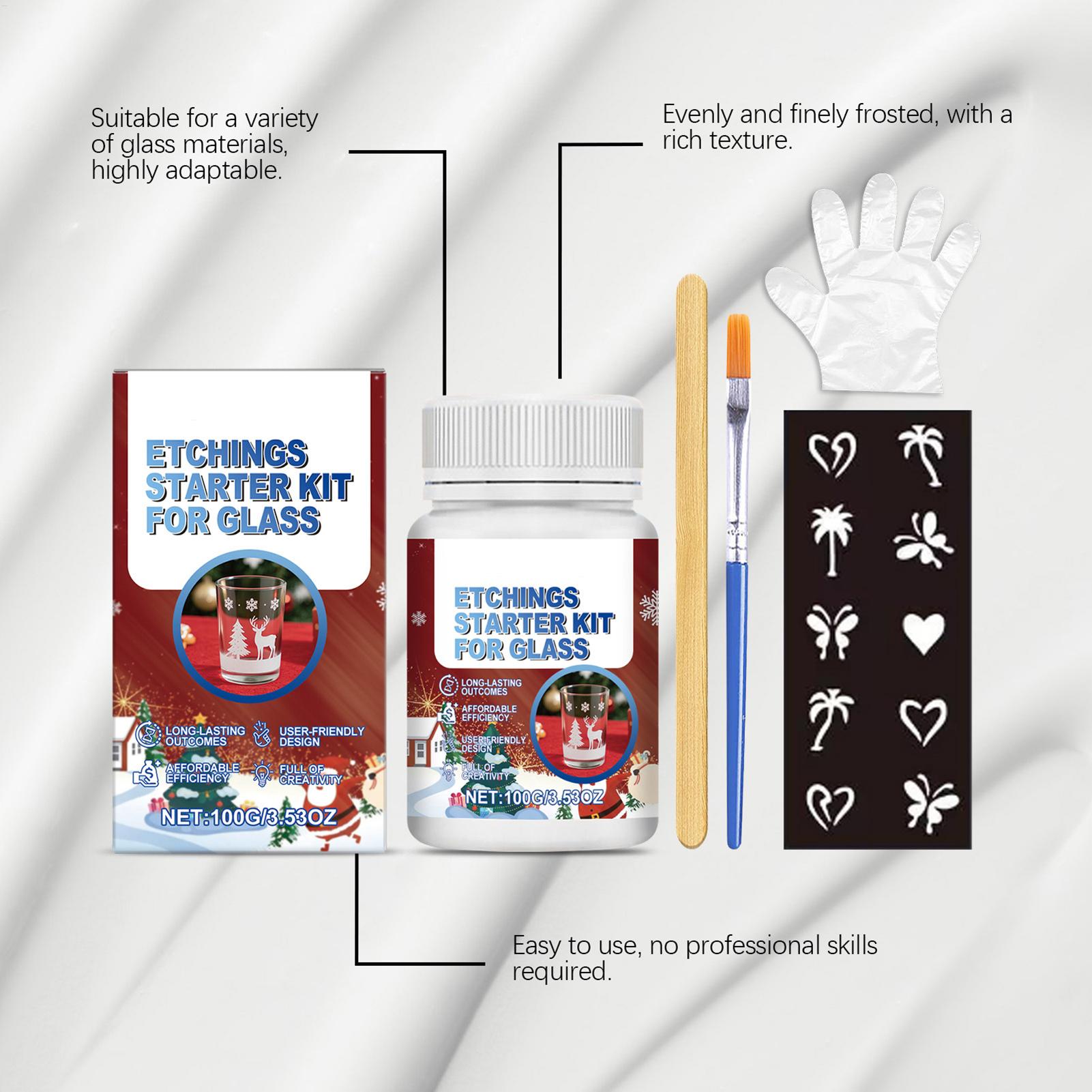 Glass Etching Kit Glass Etch S - Art Craft And Design recensie en prijs