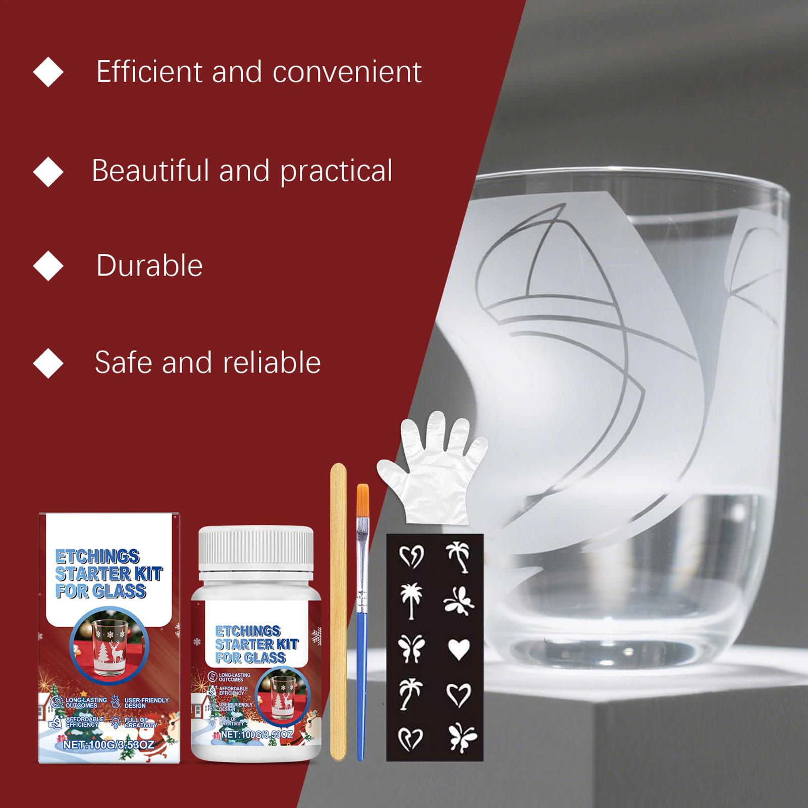 Glass Etching Kit Glass Etch S - Art Craft And Design recensie en prijs
